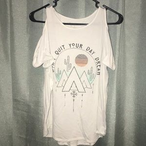 Open Shoulder Blouse